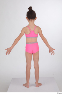 Doroteya pink swimsuit standing whole body 0005.jpg